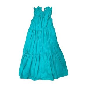 J. CREW midi dress | Green | size 0